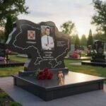 Памятник для военных A-020 Карта Украины