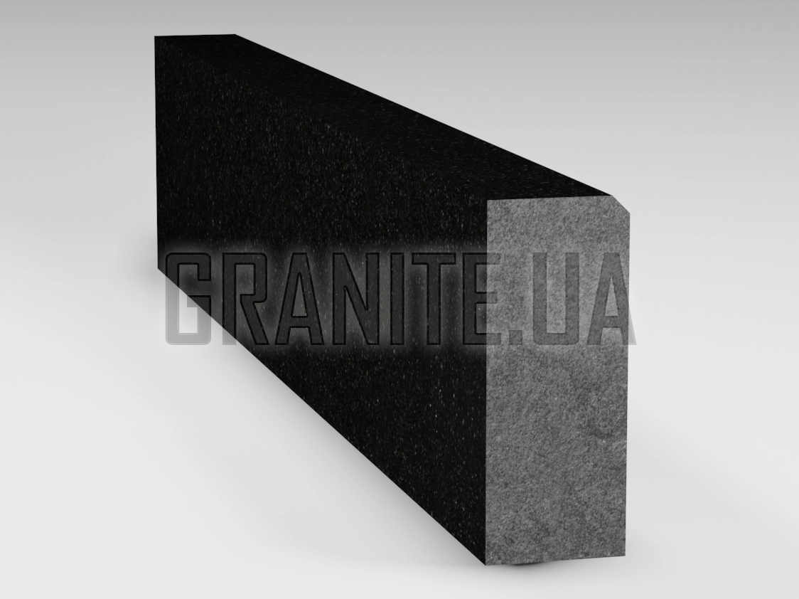 Bordyur-iz-Bukinskogo-gabbro-200x80x1000-polirovannyj-foto Бордюр из Букинского габбро 200x80x1000 полированный — изображение 1