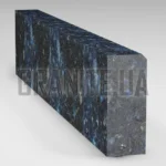 Бордюр из Очеретянского лабрадорита 200x80x1000 термообработанный