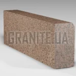 Бордюр из Симоновского гранита 300x150x1000 термообработанный