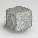 Брусчатка из Богуславского гранита 50x50x50 галтованная