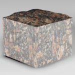 Брусчатка из Брусиловского гранита 100x100x80 пилено-колотая