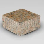 Брусчатка из Кишинского гранита 100x100x50 пиленая термообработанная