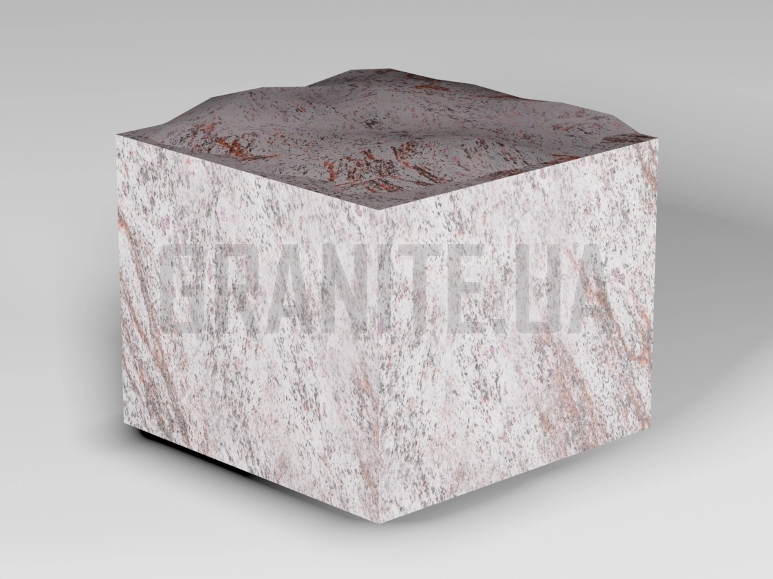 Bruschatka-iz-Krutnevskogo-granita-100x100x80-pileno-kolotaya-foto Брусчатка из Крутневского гранита 100x100x80 пилено-колотая — изображение 1