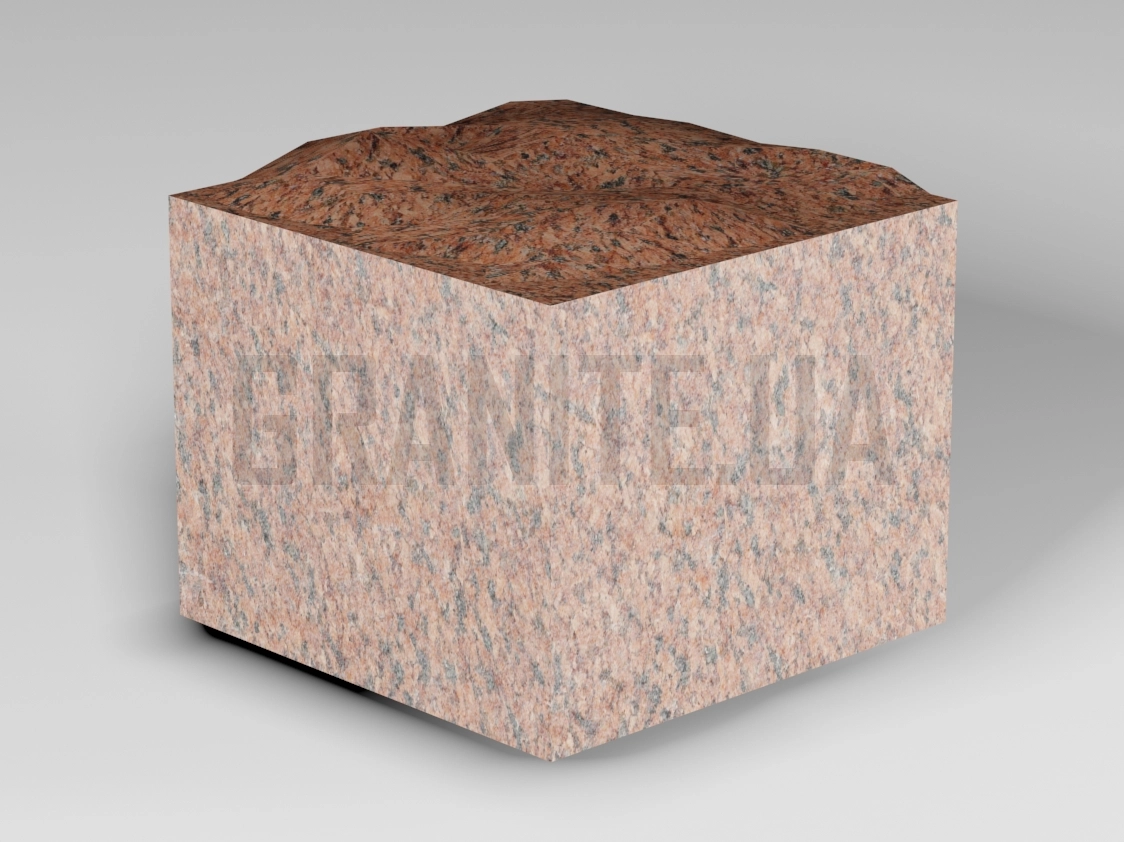 Bruschatka-iz-Leznikovskogo-granita-100x100x80-pileno-kolotaya-foto Брусчатка из Лезниковского гранита 100x100x80 пилено-колотая — изображение 1