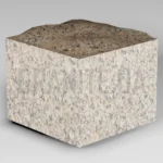 Брусчатка из Межиричского гранита 100x100x80 пилено-колотая