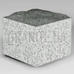 Брусчатка из Покостовского гранита 100x100x80 пилено-колотая