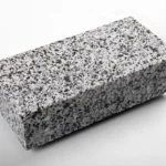 Брусчатка из Покостовского гранита 200x100x50 пиленая термообработанная