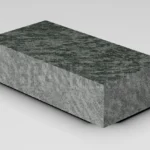 Брусчатка из Рахны-Полевского гранита 200x100x50 пиленая термообработанная