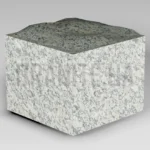 Брусчатка из Симоновского серого гранита 100x100x80 пилено-колотая