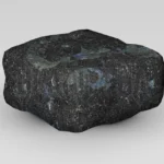 Брусчатка из Слободского лабрадорита 100x100x50 галтованная