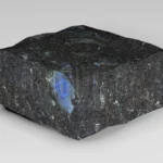 Брусчатка из Слободского лабрадорита 100x100x50 колотая