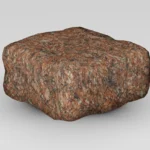Брусчатка из Токовского гранита 100x100x50 галтованная