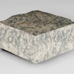 Брусчатка из Юрьевского гранита 100x100x50 пилено-колотая