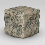Брусчатка из Юрьевского гранита 150x150x150 галтованная