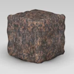 Брусчатка из Жадановского гранита 150x150x150 галтованная