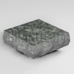 Брусчатка из Жежелевского гранита 100x100x30 пилено-колотая термообработанная