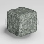 Брусчатка из Жежелевского гранита 50x50x50 галтованная