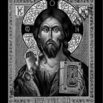 Ручная и машинная граверовка икон на граните - ИКН020