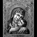 Ручная и машинная граверовка икон на граните - ИКН055