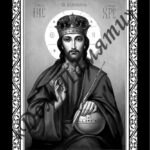Ручная и машинная граверовка икон на граните - ИКН065