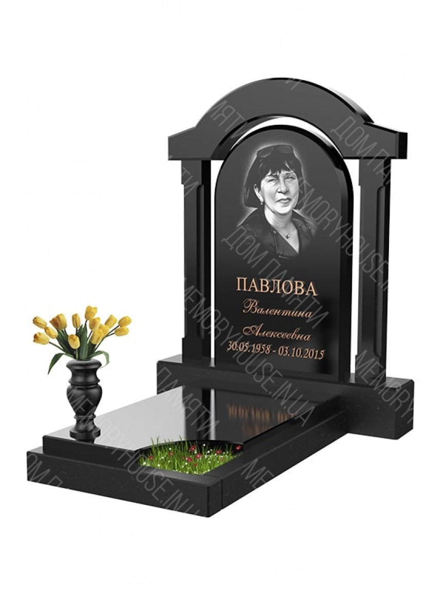 KOL008-833x1165 Модель памятника с аркой из гранита - КОЛ008 — изображение 1