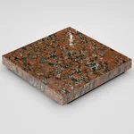 Плитка из Капустинского гранита 400x400x30 полированная
