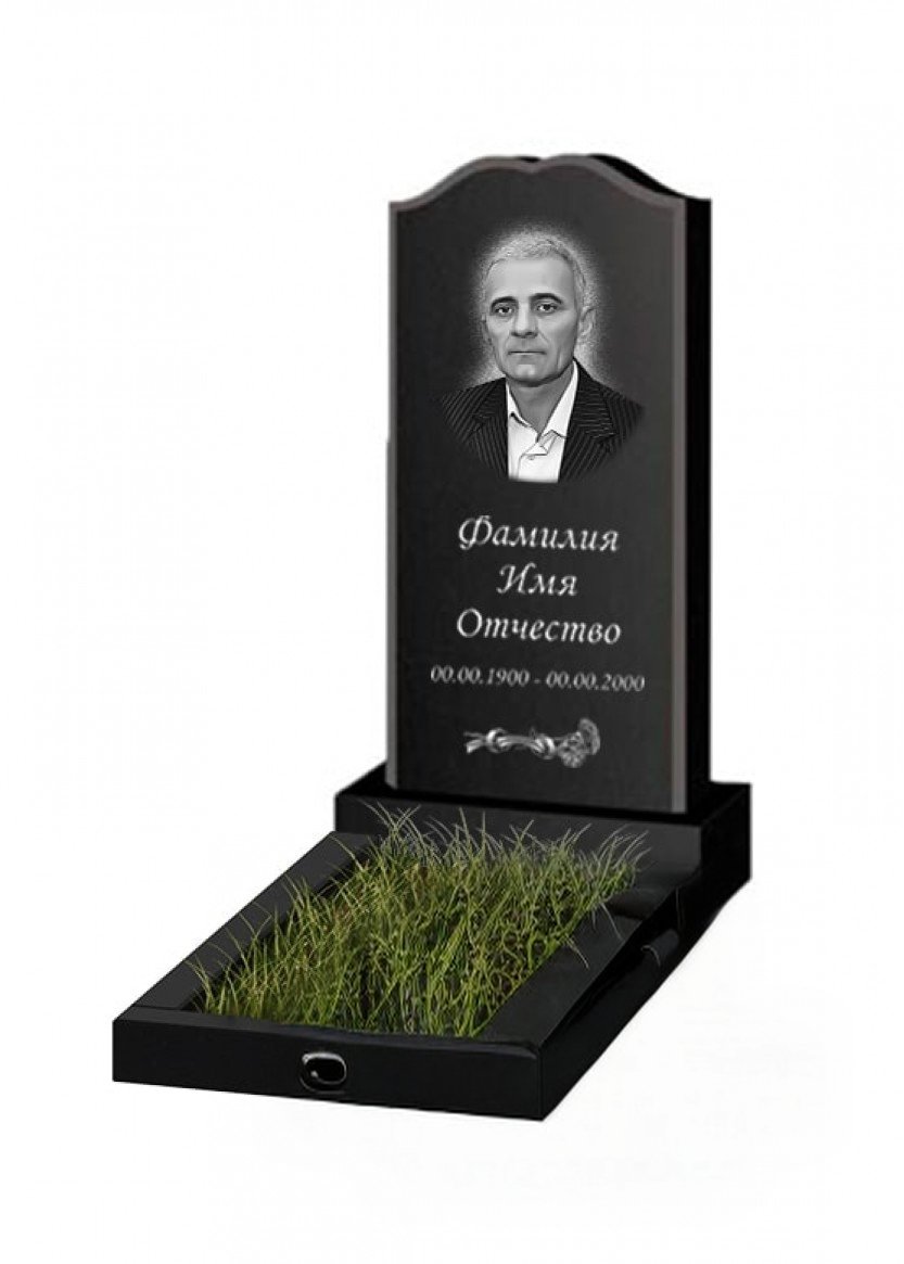 VERT031-833x1165 Вертикальная модель памятника из гранита - ВЕРТ031 — изображение 1