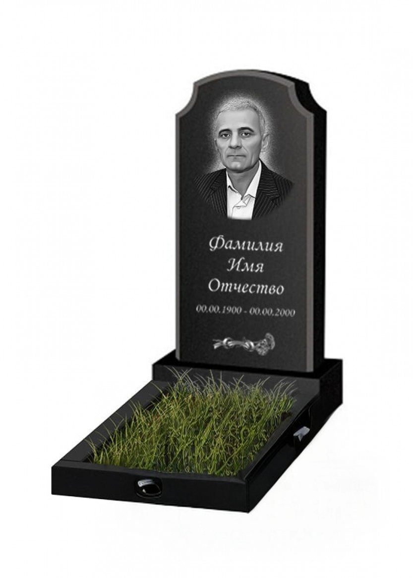 VERT038-833x1165 Вертикальная модель памятника из гранита - ВЕРТ038 — изображение 1