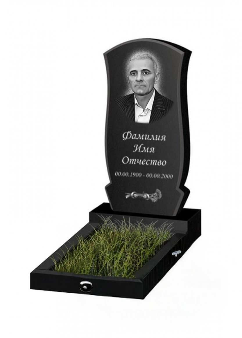 VERT096-833x1165 Вертикальная модель памятника из гранита - ВЕРТ096 — изображение 1