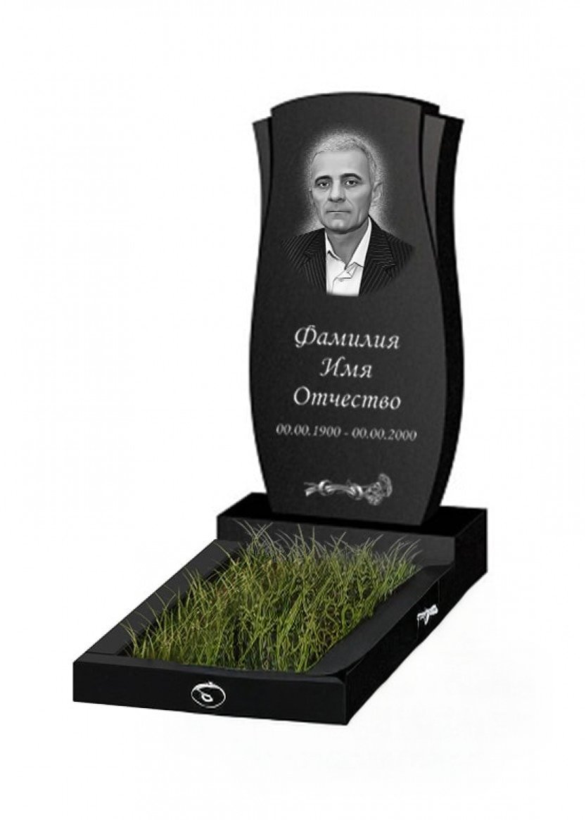 VERT100-833x1165 Вертикальная модель памятника из гранита - ВЕРТ100 — изображение 1