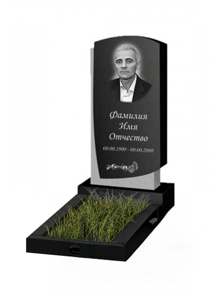 VERT105-833x1165 Вертикальная модель памятника из гранита - ВЕРТ105 — изображение 1