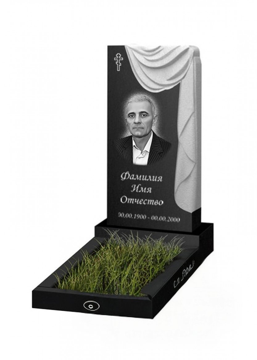 VERT141-833x1165 Вертикальная модель памятника из гранита - ВЕРТ141 — изображение 1