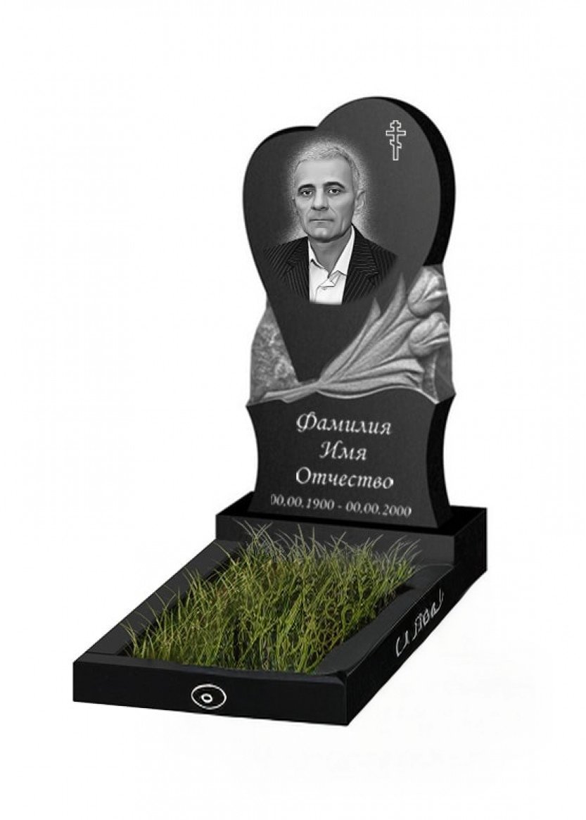 VERT228-833x1165 Вертикальная модель памятника из гранита - ВЕРТ233 — изображение 1