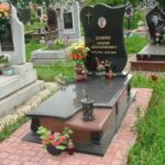 Фигурный памятник с закрытым надгробием №75-044