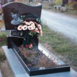 Горизонитальный памятник волна   №11-001